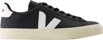 Veja Eco-Friendly Black and White Trainers