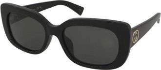 Gucci Zonnebril - unisex - Zonnebrillen - Zwart - 55 MM - Accessoires