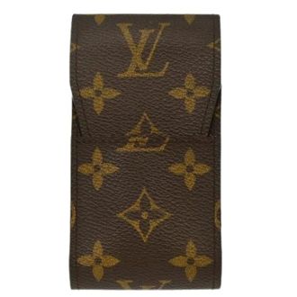 Louis Vuitton Pre-owned Accessories, unisex, Brown, Size: ONE SIZE Pre-owned Etui cigarette case