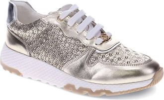 Revere Comfort Shoes Womens Los Angeles Casual Sneaker In Gold
