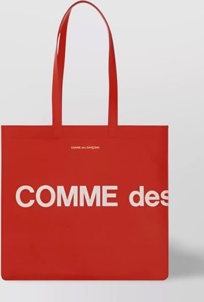 Comme Des Gar&ccedil;ons leather tote bag
