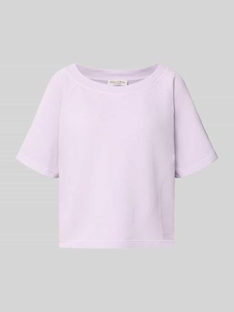 Marc O'Polo Regular Fit Sweatshirt aus reiner Baumwolle in Flieder, Gr&ouml;&szlig;e XXL