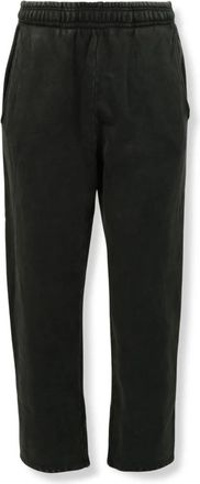 Entire studios Straight Leg Sweatpant - Dames - Sweatpants - Zwart - 2XS - Katoen - Broeken