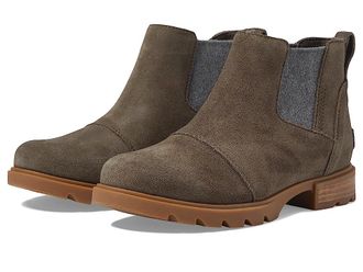 Sorel Emelietm III Chelsea Waterproof Womens Boots Major/Gum 2 : 10.5 B - Medium, Leather