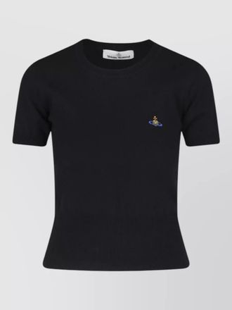 Vivienne Westwood crew neck knit top short sleeves