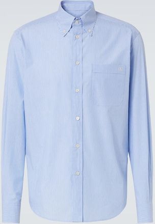 Valentino VLogo striped cotton shirt