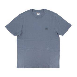 C.P. Company T-Shirts, male, Gray, Size: S Grey T-shirts and Polos