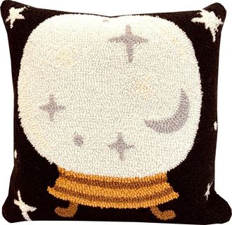 R16 Home Embroidered Crystal Ball Throw Pillow in Black Multi at Nordstrom Rack