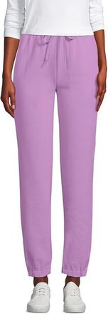 Lands End Serious Sweats High Rise Jogger Pants in Wild Lilac at Nordstrom, Size X-Small Short