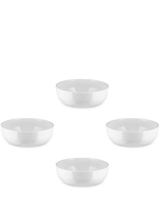 Alessi Itsumo bowls (set of four) - unisex - Porcelain - One Size - White