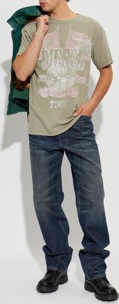 Diesel 1991 D-VOEED-FSJ3 Jeans, Mens, Navy Blue