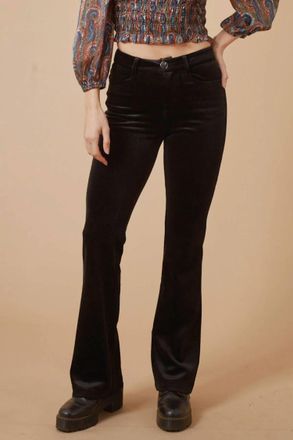 Traffic People Corduroy Kickbottom Trouser In Black