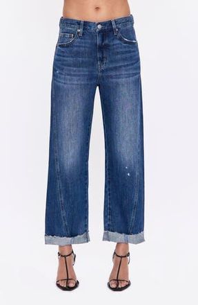 Pistola Denim Kacey Cuffed High Waist Boyfriend Jeans in Monte Carlo at Nordstrom Rack, Size 29