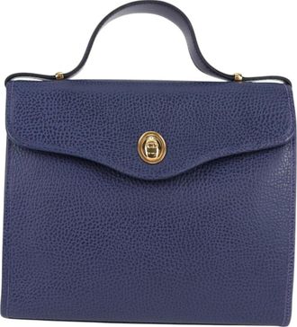 Dior Purple Leather Handbag (Pre-Owned)