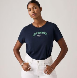 Levi's Graphic Favorite Tee - Womens - XS - Blue