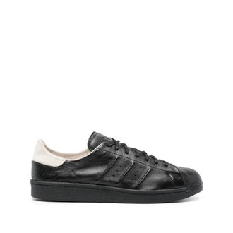 Yohji Yamamoto Sneakers, male, Black, Size: 11 1/2 US Superstar Sneakers