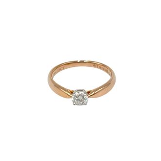 Tiffany & Co. Pink Pink Gold (18K) Band Ring (Pre-Owned)