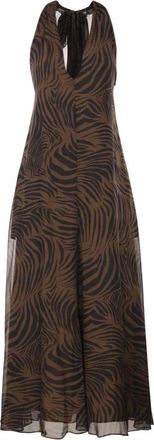 Max Mara Kleedjes, Dames, Bruin, 2Xs, Polyester, Mstsalice Jurk