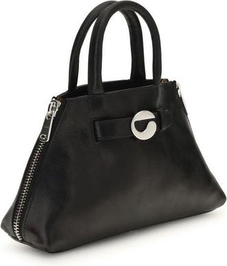 Coperni Womens Black Calf Leather Bos Taurus Shoulder Bag