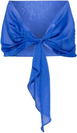 La Petite Robe Di Chiara Boni Stoles Blu-Donna