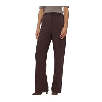 Modstr&ouml;m Gale Pants - Dames - Broeken - Bruin - Maat: XL Leer