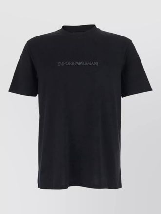 Emporio Armani cotton logo t-shirt