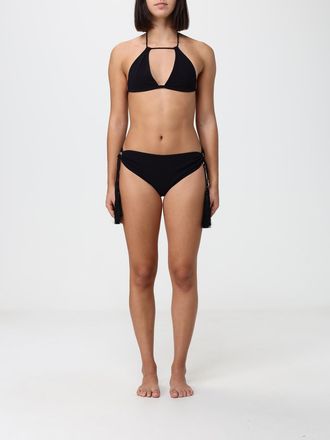 Alaia Triangle Bikini in Polyamide with Low-Rise Bottoms