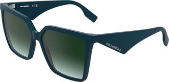 Karl Lagerfeld KL6207S 425 Womens Sunglasses Blue Size 57
