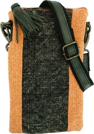 Vintage Addiction Two-Tone Crossbody Bag in Charcoal/persimmon at Nordstrom Rack