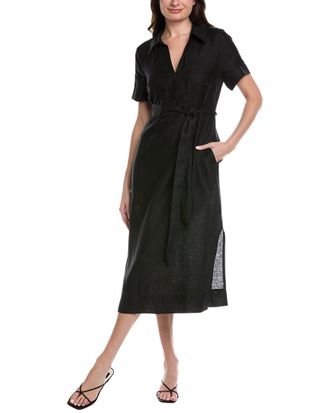 Tommy Bahama Coastalina Popover Linen Midi Dress