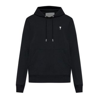 Ami Hoodies, male, Green, Size: 2XL Logo Hoodie