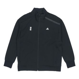 adidas Wj Tt Swt Casual Sports Stand Collar Jacket Black GP0907