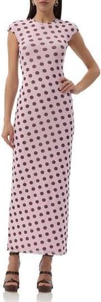 AFRM Cody Mesh Maxi Dress in Rose Dot at Nordstrom Rack, Size X-Large