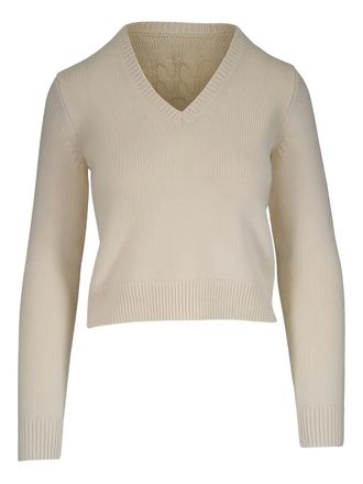 Nili Lotan Everstyn V-neck sweater - Neutrals