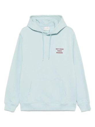 Drôle de Monsieur Le Slogan hoodie - Blue