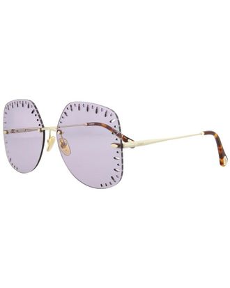 Chloé Womens Ch0111s 63Mm Sunglasses
