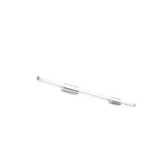Netlighting Toilet Slim Bathroom LED Wall Light Chrome 3540lm 3000K IP44 in Grey