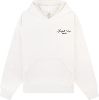 Sporty & Rich Vendome Script Pouch Hoodie