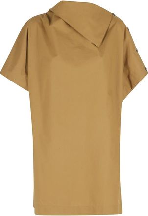 SOEUR Hattie Dress - Dames - Korte kleedjes - Bruin - XS - Katoen - Kleedjes
