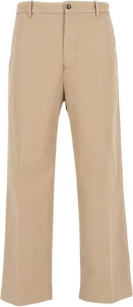 Nine In The Morning Apollon Baggy Pantaloni - - Trousers - Uomo - Beige - S