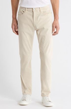 Frame Denim Modern Straight Leg Jeans in Milk Beige at Nordstrom, Size 38