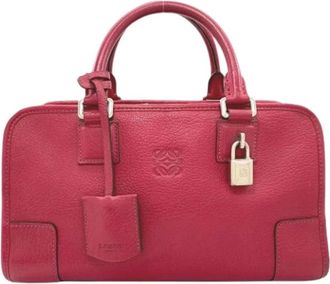 Loewe Pre-owned Handbags, female, Red, Size: ONE SIZE Pre-owned Handbag