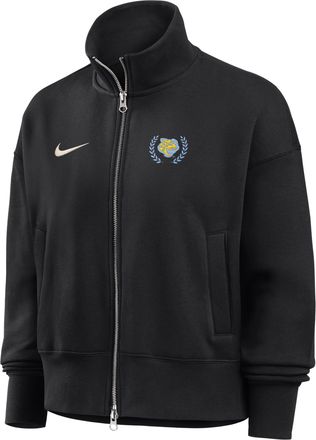 Nike Womens College (Southern University and A&M) Nike Womens Phoenix Fleece Track Jacket in Black | ZW052NSUAM26-BLK