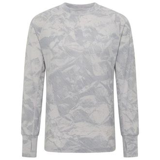 Stoic PerformanceMerino170 PorsiSt. L/S Merinoshirt f&uuml;r Herren | grau/ aop