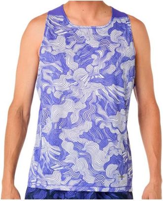 Asics Fujitrail Singlet Laufshirt f&uuml;r Herren | lila
