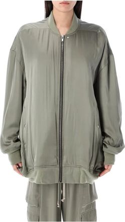 Rick Owens Bomber Jackets, female, Green, XS, Peter Flight Bomber Jacket