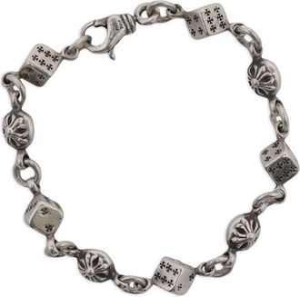 Chrome Hearts Bracciale con dadi - Argento