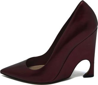 Dior Pumps in pelle con tacco 100mm - Rosso