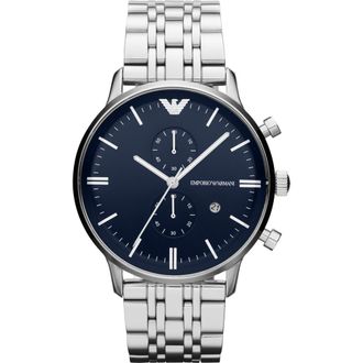Emporio Armani Mens Two-Hand Stainless Steel Watch, 43mm at Nordstrom Rack