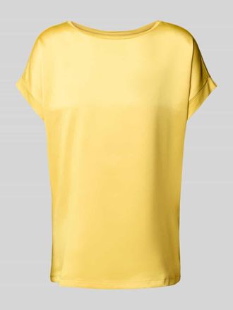 Christian Berg Regular Fit Blusenshirt mit Kapp&auml;rmeln in Senf, Gr&ouml;&szlig;e 40